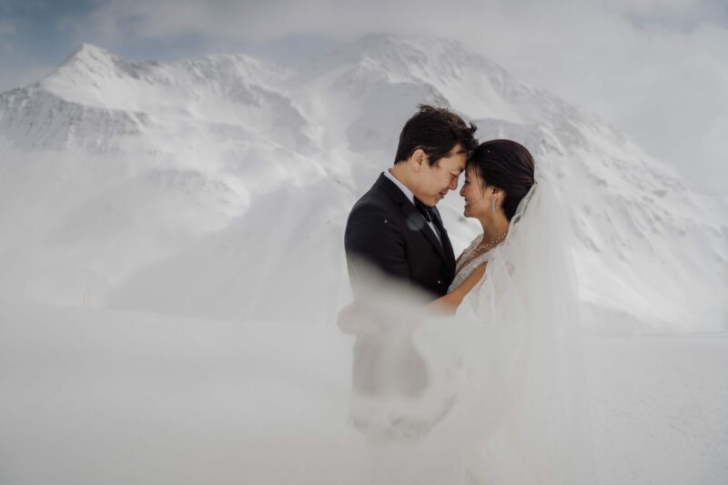 Andermatt, Elopement, Wedding, Snow, Winter, Mountain, Love